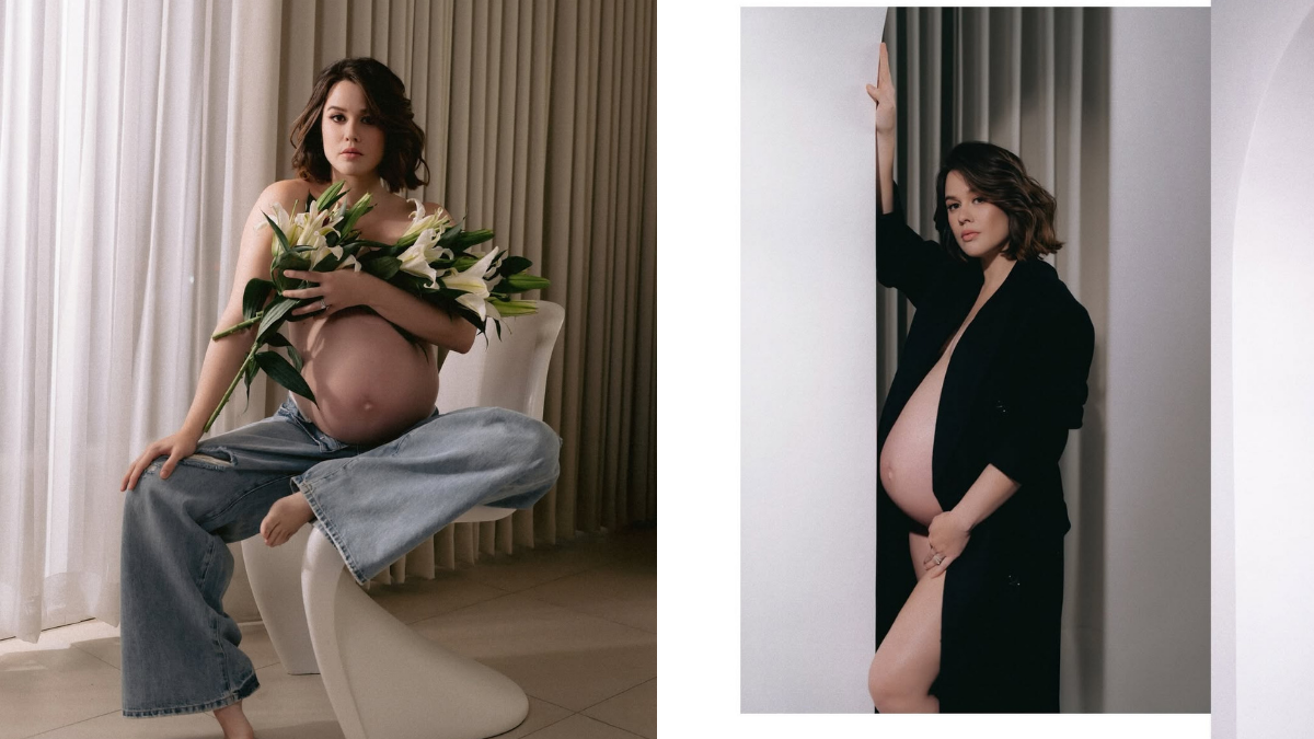 Take Inspo from Valeen Montenegro’s Skin-Baring Maternity Shoot